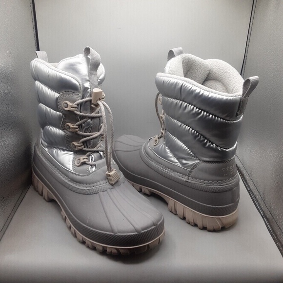 New Storm by Cougar Cardiff Winter Bungee Waterproof Insulated Winter Boots NIB - Picture 2 of 9